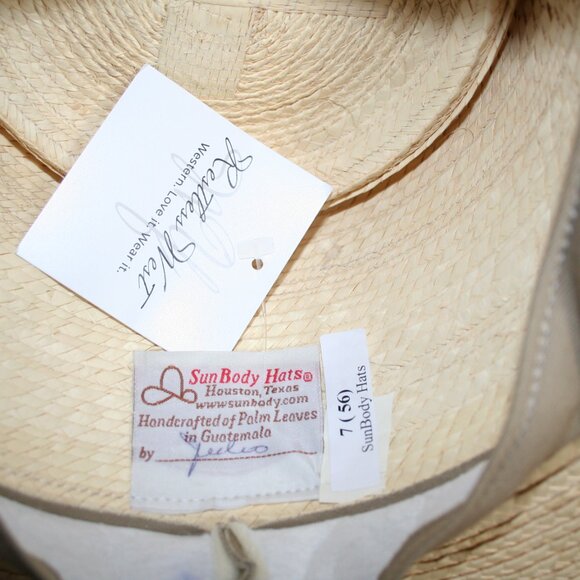 Sun Body Reata Hat 7 (56) Woven Straw Violet Ribbon main image 4